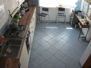 Camsoda Free Live Porn of voyeurcam-julmodels-kitchen-2