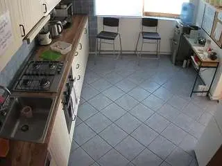 Camsoda Sex Chat of voyeurcam-julmodels-kitchen-2