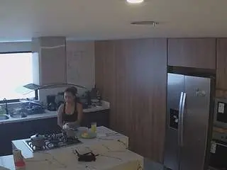 Camsoda Best live sex cam show of voyeurcam-casa-salsa-kitchen