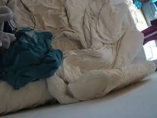 Camsoda Adult Video Chat of voyeurcam-julmodels-whitebed-4