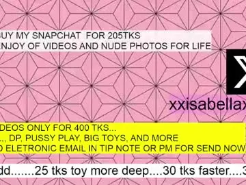 Chaturbate Best Webcam of xxisabelaxxx
