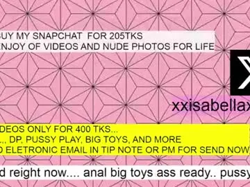 Chaturbate Adult Webcam of xxisabelaxxx