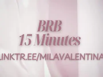 Chaturbate Live Porn of milavalentinax