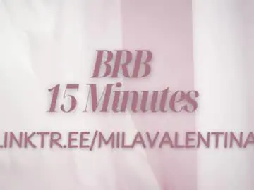 Chaturbate Private Sex Chat of milavalentinax