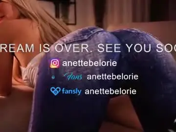 Chaturbate Best Webcam of anette_belorie