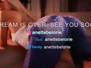 Chaturbate Sex Cam of anette_belorie