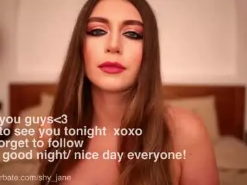 Chaturbate Best live sex cam show of shy_jane