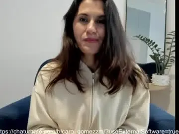Chaturbate Best live sex cam show of caro_gomezzm