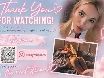 Chaturbate Adult Webcams of beckymadsons