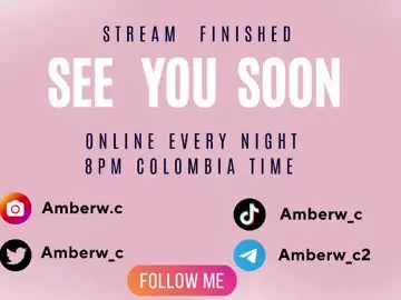 Chaturbate Best Webcam of amberw_c