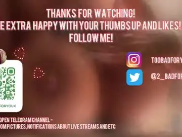 Chaturbate Nude Webcam of 2badforyou