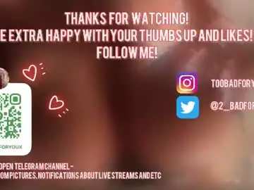Chaturbate Adult Video Chat of 2badforyou