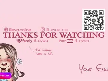 Chaturbate Best live sex cam show of lil_eva