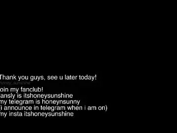 Chaturbate Adult Video Chat of honey_sunshine