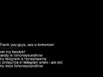 Chaturbate Live Sex of honey_sunshine