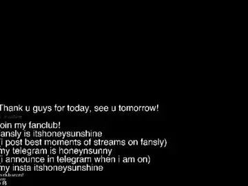 Chaturbate Adult Video Chat of honey_sunshine