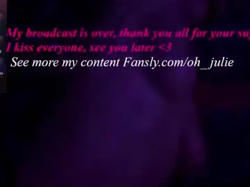 Chaturbate Nude Webcam of oh_julie