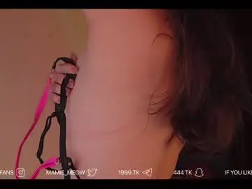 Chaturbate Live Sex of mamiemeow